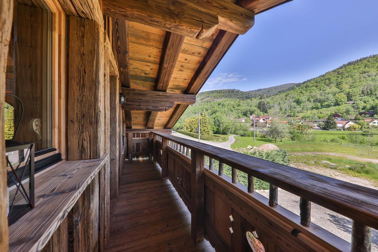 Chalet Hohneck 4 Etoiles, Vieux Bois Et Pierre, Spa, Sauna, Borne De Recharge Stosswihr Eksteriør bilde