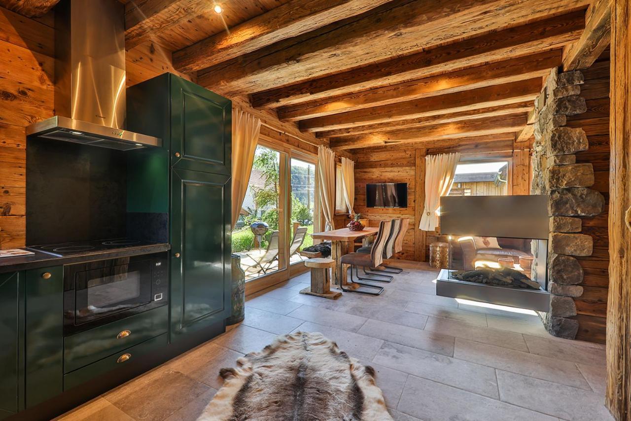 Chalet Hohneck 4 Etoiles, Vieux Bois Et Pierre, Spa, Sauna, Borne De Recharge Stosswihr Eksteriør bilde